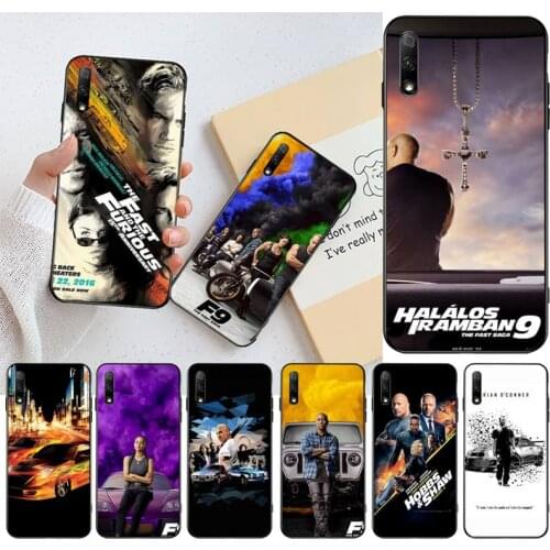 Hot Paul Walker Fast & Furious Black TPU Soft Rubber Phone Cover for Huawei Honor 30 20 10 9 8 8x 8c v30 Lite view pro