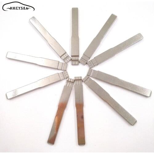 HKCYSEA 10 pcs/lot Metal Blank Uncut Flip KD Remote Key Blade Type #38 for Changan for Ford Focus Key Blade NO. 38