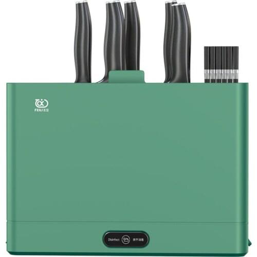 Kitchen Automatic UV Air Drying Sterilization Knife Holder For USB Charging Electric UV Air Drying Sterilization Knife Holder