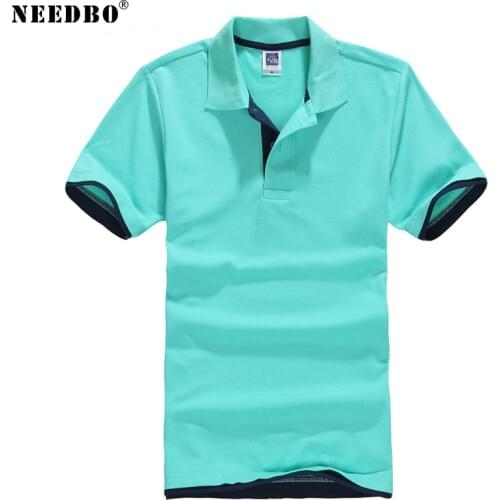 NEEDBO Mens Summer Polos