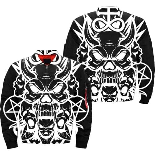 New 2021 Jacket Mens Fashion Casual 3D Skull Mens Jacket Sportswear Baseball Jacket Mens jacket Mens jacket plus size S-5X