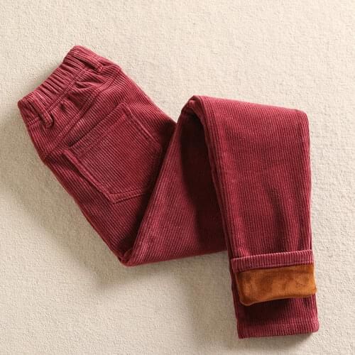 2021 New Autumn Winter Plus Velvet Thick Casual Corduroy High Waist Corduroy Harem Pants Women Long Trousers Warm Sweatpants