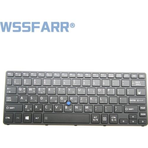 Genuine NEW Original Laptop replacement keyboard for Toshiba Portege Z20T-B black US QWERTY with trackPoint