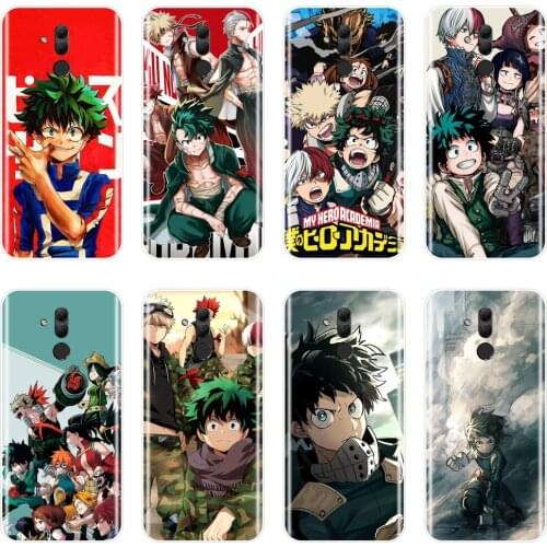 Phone Case Silicone For Huawei Mate 9 10 20 Pro Animal Boku No Hero Academia Soft Back Cover For Huawei Mate 7 8 9 10 20 Lite
