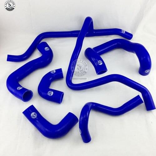 WATER SILICONE RADIATOR HOSE FOR BMW E30 M20 325 325i 6cy 1988-1993 (6Pcs)Red/Blue/Black