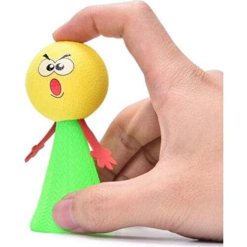 1Pcs Or 2Pcs New Bounce Elf Mega Fly Jump Elf Children Strange Toy Colors RandomChildrens Educational Toys
