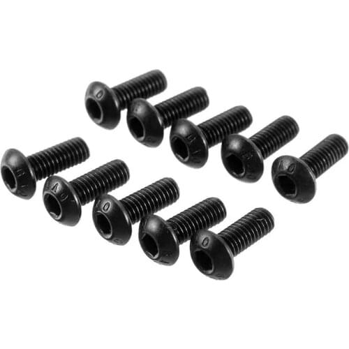 10pcs SW005 PM3X8mm Screw For JLB Racing CHEETAH 11101 21101 J3 SPEED 1/10 RC Car Parts Accessories