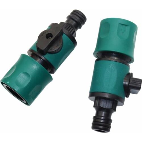20 PCs 1/4 inch hose accessories Quick Connector Fast couplings for car washing irrigation system fittings