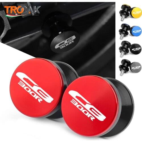 8MM Motorcycle CNC Swingarm Spools slider For Honda CB300R cb 300r 2018 2019 2020 With logo CB300R