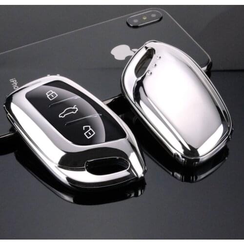High quality TPU Car Smart Key Cover Protective case For Roewe RX5 i6 ERX5 i5 RX8 RX3 For MG6 MG ZS EV EZS HS EHS Accessories