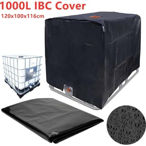 Water Tank Tarpaulin 1000 L-120 X 100 X 116 Cm-Ibc Tank Container Container Uv Film Waterproof And Dustproof Protective Cover