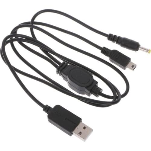 Data Cable Charger Power 2 in 1 USB Data Charge Cable Cord for sony psP 2000 3000 Game Console