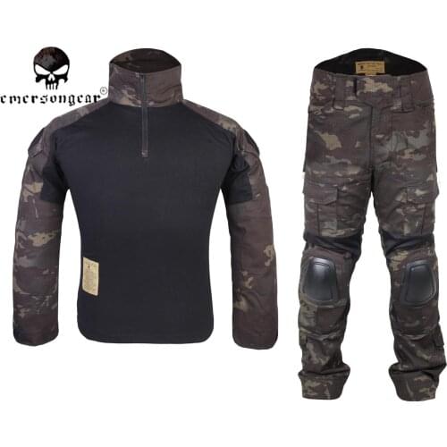 Emerson Gen2 Combat Shirt Pants Tactical Military bdu Uniform MultiCam Black EM6971