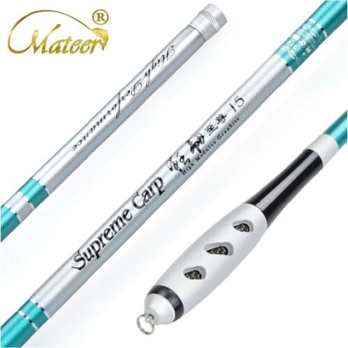 Carbon fishing rod 3.6~7.2 mTaiwan Fishing Rod Carbon Ultralight superhard,Metal handle with Gift package