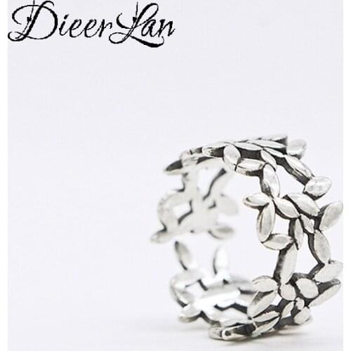 New Trendy Personality Punk Big Leaf Rings For Women Lady Resizable Size Rings Party Jewelry Charm Gifts 2021