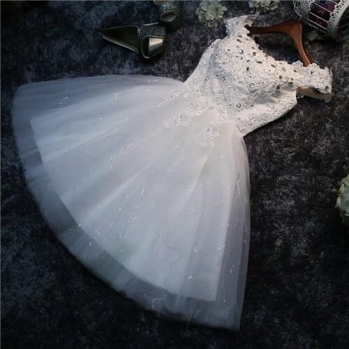 Beauty-Emily 2021 New Arrival Charming Tulle One-shoulder Knee Length Bandage Bridesmaid Dresses Vestido Dama De Honor