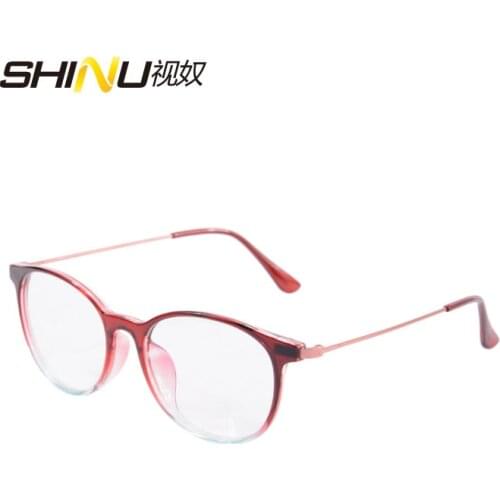 Fashion TR90 Frame Reading Glasses 1.61 Blue Light Filterring Presbyopia Eyeglasses Gafas Lectura Women Men Diopter GlassesSH015