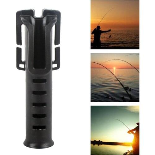 Outdoor Belt Rod Holder Portable Pole Inserter Fishing Rod Rod Quick Fishing Reusable Holder Rack Multi-function Belts Rods Z5J8