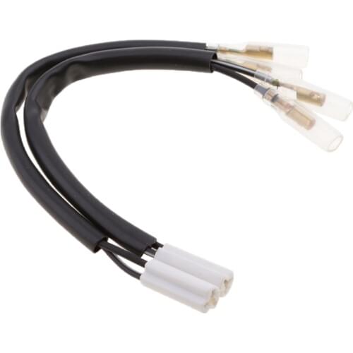 Turn Signal Marker Wire Adapters Plug Connectors For Yamaha YZF 600 R6 YZF-R6 YZF R1 1998-2012 FZ1 FZ6 FZ6R FZ8 XJ6