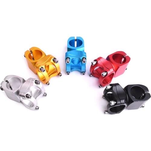 Dead Fly Bicycle Handlebar Aluminum Alloy Handlebar Riser Bicycle Accessories Riser Short Handlebar 25.4 * 38mm Aluminium Stem
