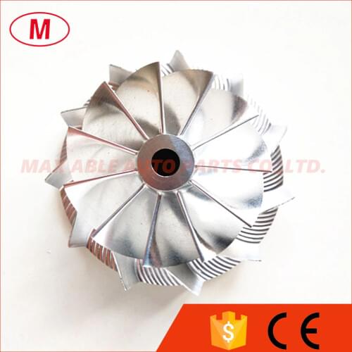 GT15-25 436132-0002 High Performance Turbo Billet compressor wheel 38.62/52.19mm 11+0 blades for Aud*452204/454061/454135/70595