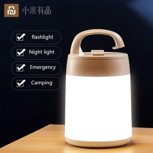 Youpin Rechargeable LED Bulb Lamp Charging Night Light Emergency Night Market Light Outdoor Flashlight Lighting Smart Control