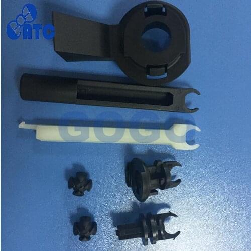 7pcs/set Engine hoods locks Connecting rod + base for Ford Focus 2 2005-2011 OEM 1355231 4M5AA16B970AB