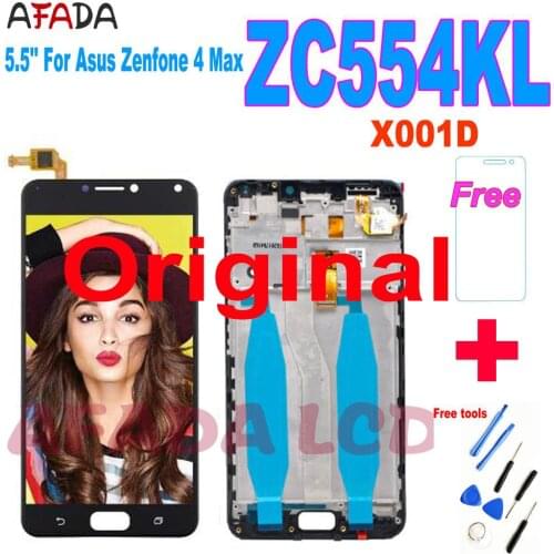 Original 5.5''LCD For Asus Zenfone 4 Max ZC554KL LCD Touch Screen Digitizer Assembly Replacement Parts For ZC554KL X001D Repair
