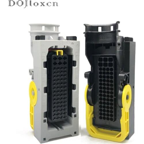 1 Set of 62 Pin Composite DCU Uremic Pump Computer Board Wiring Plug Including Terminal And Cap Black Connector 1-1418883-1