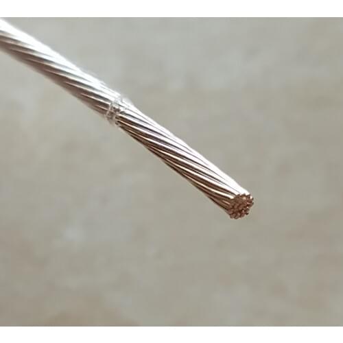100m/lot 16AWG fep single wire silver plated conductor 1.5mm2 200degree 600V high temperature cpu or display card power cable