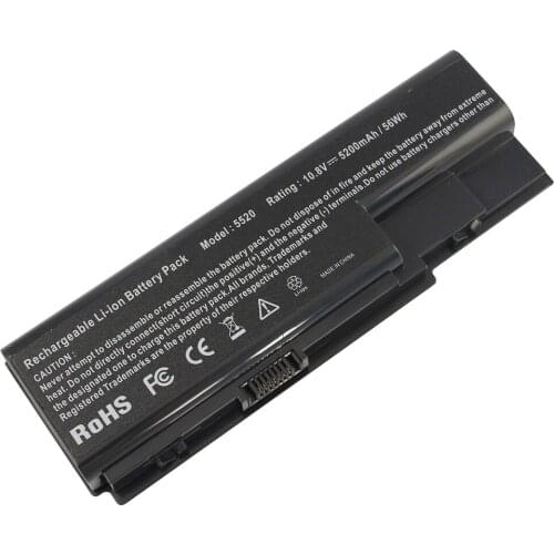 5200mAh 11.1V for Acer Laptop battery Aspire 5220 5220G 5310 Series 5315 5710G 5720 5910G 5920 6935 AS07B31 AS07B32 AS07B41