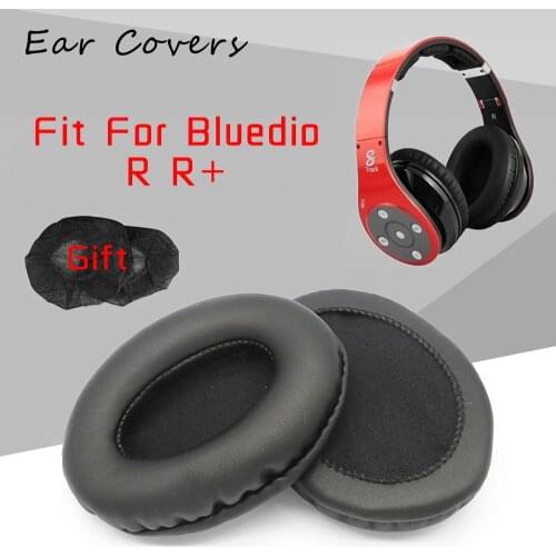 Ear Pads For Bluedio R+ R-Plus Headphone Earpads Replacement Headset Ear Pad PU Leather Sponge Foam