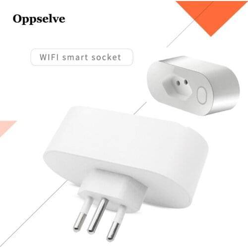 Brazil Wifi Smart Plug with Power Monitor SmartLife APP Voice Control Works For Google Home Alexa App Wifi Wireless Smart Outlet
