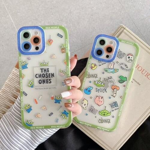 Cute Rabbit Cartoon Demon Elves Animal Phone Case For iphone 12 Pro Max 11 Pro XR XS Max X 7 8 Plus Soft TPU Lovely Back Cover