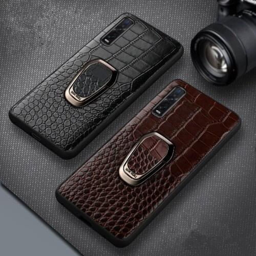 Luxury For Oppo Find X2 Pro Leather Case Magnetic Oppo Find x2 Back Cover Noble Protective Case For Find x2 x2Pro