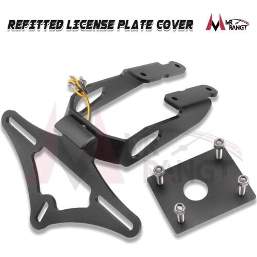 License Plate Holder LED Light for KAWASAKI Z650 NINJA 650 2017 2018 2019 Motorcycle Accessories Tail Tidy Fender Eliminator CNC