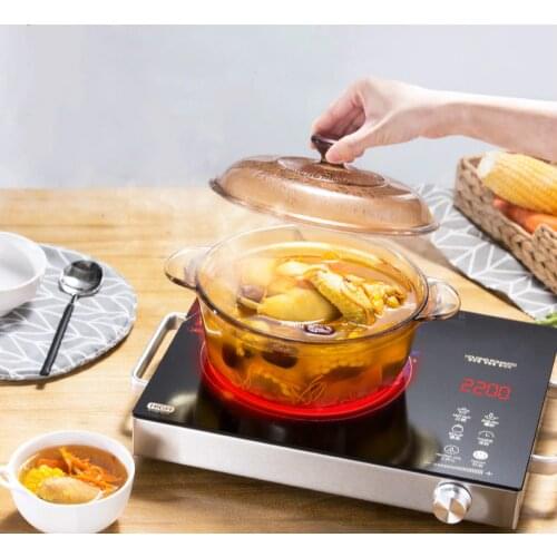 Hot Plates Electric ceramic furnace boil tea stove induction cooker special home intelligent battery light wave hearth NEW