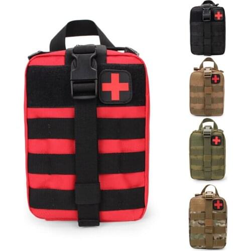 Durable First Aid Kit Tactical Survival Kit Molle Rip-Away EMT Pouch Bag Medical
