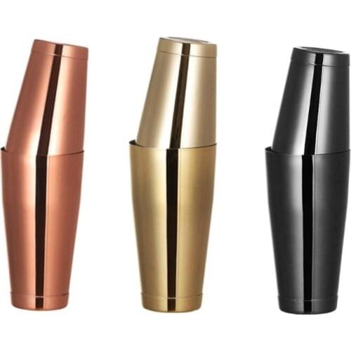 Cocktail Shaker Boston Shaker Set Martini Drink Shaker Stainless Steel Bar Tools Professional Bartender Tools