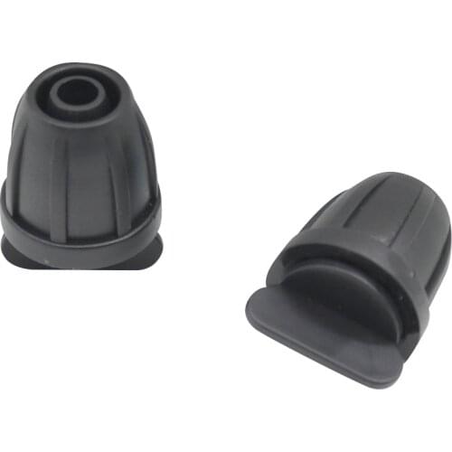 8 / 11mm hose interface 2-way plug with lock nut connector drip irrigation hose distributor watering pipe fittings 10pcs