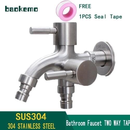 Sunshine Xiaomi 304 Stainless Steel Double Tap Multifunctional Stainless Steel Tap Two Way Tap