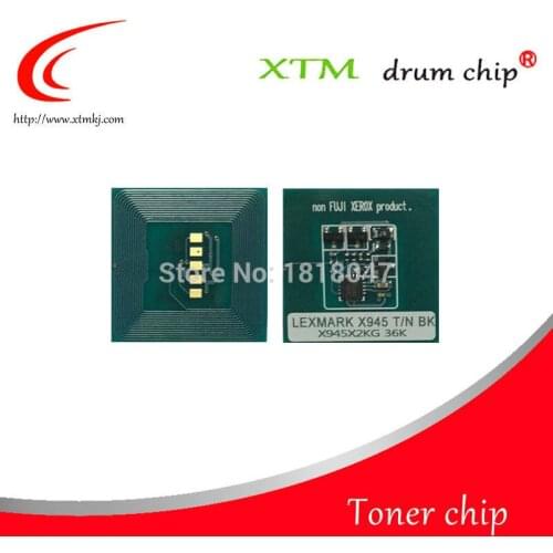 Compatible W850H21G toner count chip for Lexmark W850 35K cartridge reset chips
