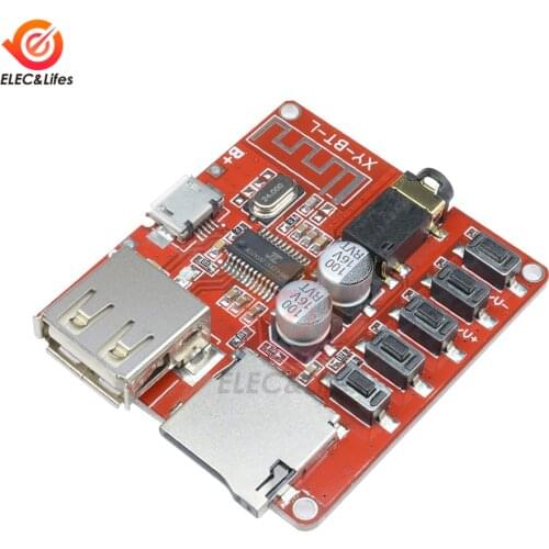 TF card USB MP3 Stereo Bluetooth 4.1 Audio Decoder Board Module Lossless Car Speaker Amplifier Board Modified Receiver Module