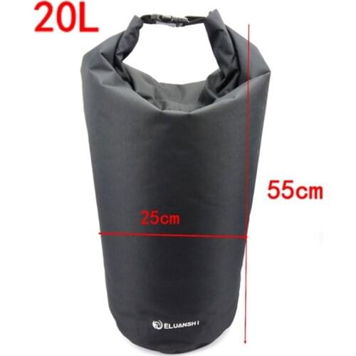 20L Waterproof Dry Bag Outdoor for Travel Rafting Kayaking Swimming Camping surf sup board shorts Multi color kayak boat