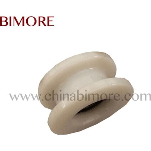 BIMORE OTRL019 GAA456DH,Escalator Handrail Roller OD59mm Thickness 27mm Bearing 6201RS without Axle