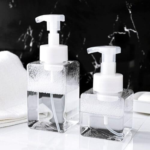 3Pcs 250/400ml Refillable Foaming Bottle Lotion Shampoo Press Pump Dispenser Foaming Bottle Press Pump Dispenser Foaming Bottle