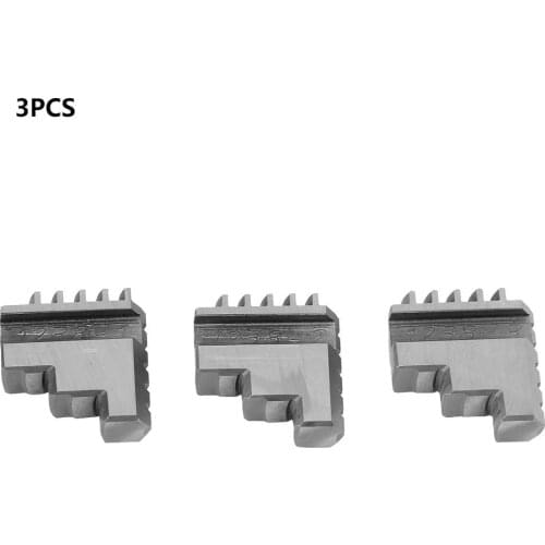 3Pcs/Set K11-80 Inside Jaw Chuck Self-Centering Metal Lathe Chuck Jaws Metal Processing Tool Machine Tools Accessories Chuck