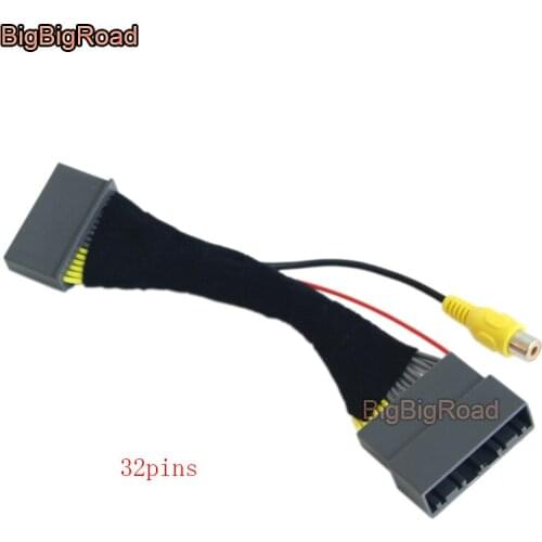 BigBigRoad For Honda Civic (FB) EXI 2011 2012 2013 2014 2015 2016 Car Adapter Connector Wire Cable Rear View Parking Camera