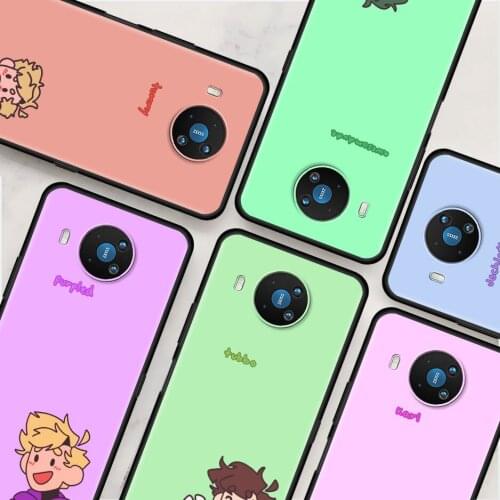 Lmanberg Dream Smp Game Cover for Nokia 7.2 3.4 5.4 5.3 2.3 2.4 2.2 G10 8.3 5G 4.2 X10 3.2 1.3 1.4 X20 G20 C20 Phone Case Coque