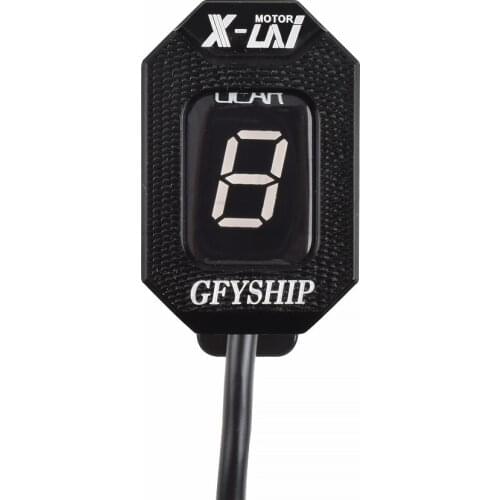For Suzuki GSF600 Bandit 2000-2004 / GSF650 Bandit 2005 2006 GSF 600 650 Motorcycle 1-6 Level Gear Indicator Digital Gear Meter